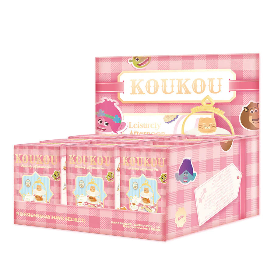 POP MART DreamWorks KouKou Leisurely Afternoon Tea Series Prop [1 Blind Box] - Fugitive Toys