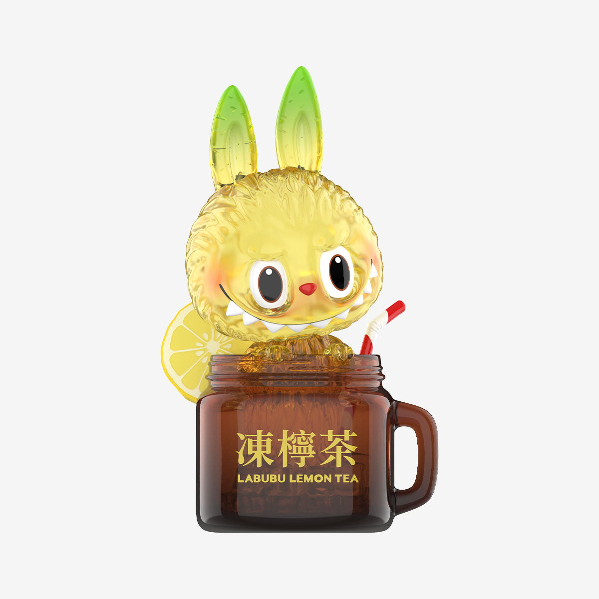 POP MART LABUBU Lemon Tea Figure - Fugitive Toys