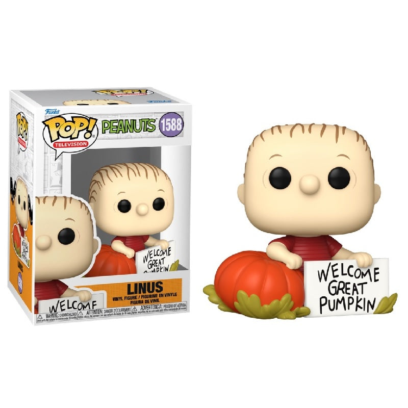 Peanuts Pop! Vinyl Figure Linus with Pumpkin [1588] - Fugitive Toys