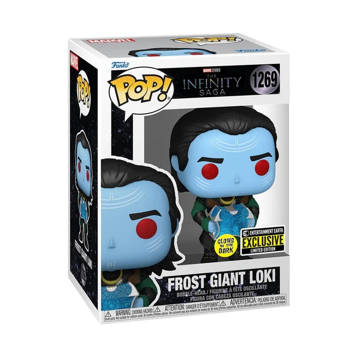 Marvel The Infinity Saga Pop! Vinyl Figure Glow Frost Giant Loki [Thor] [Entertainment Earth] [1269] - Fugitive Toys