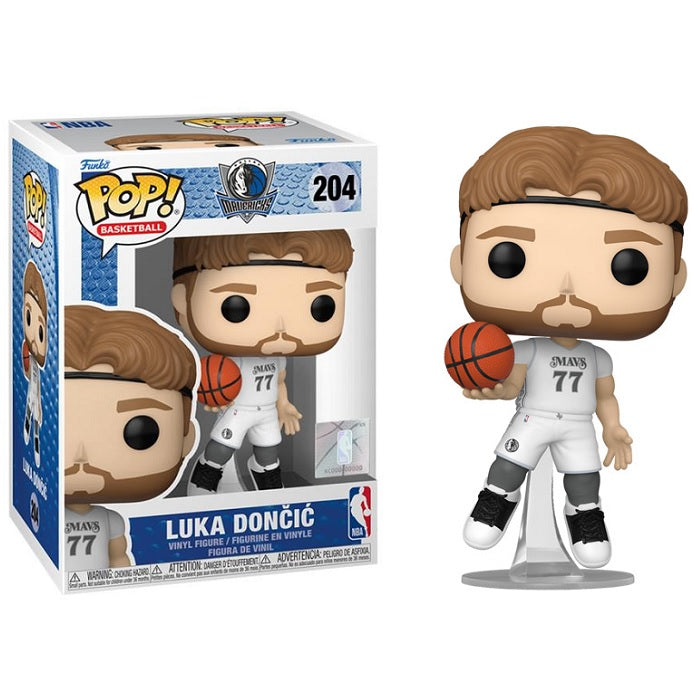 NBA Pop! Vinyl Figure Luka Doncic [Dallas Mavericks] [2024 City Edition Jersey] [204] - Fugitive Toys