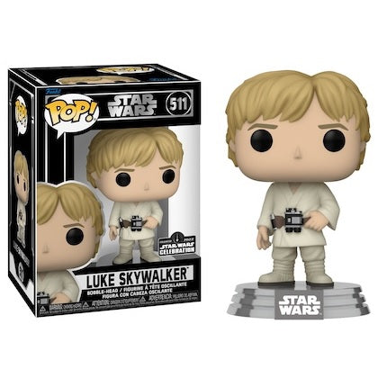 Star Wars Pop! Vinyl Figure Luke Skywalker [Episode IV: A New Hope] [Star Wars Celebration 2022] [511] - Fugitive Toys