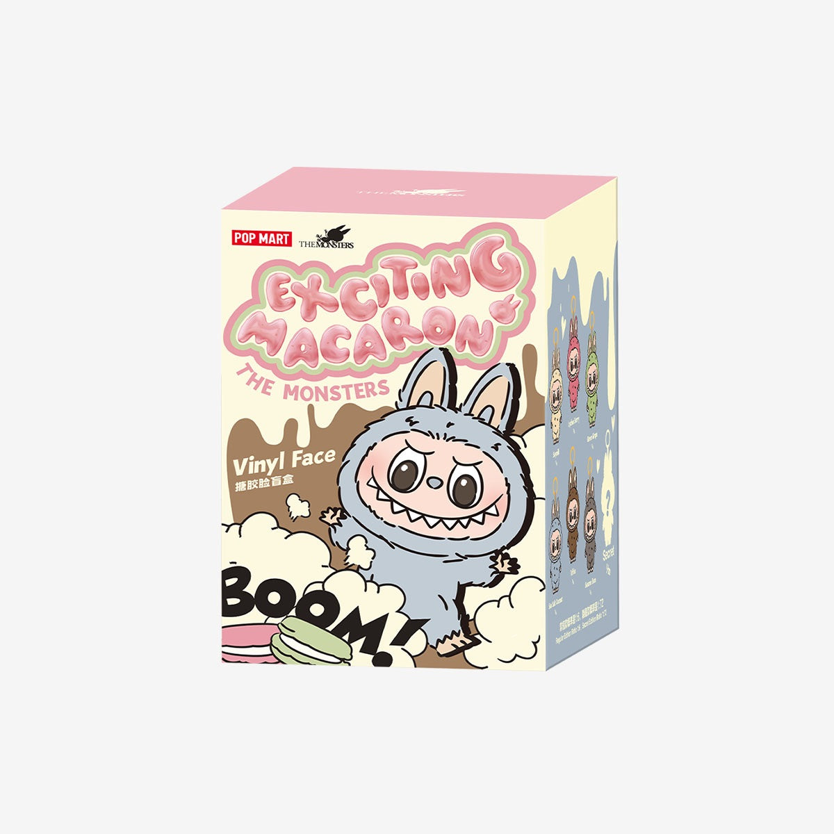 POP MART THE MONSTERS - Exciting Macaron Vinyl Face [1 Blind Box] - Fugitive Toys