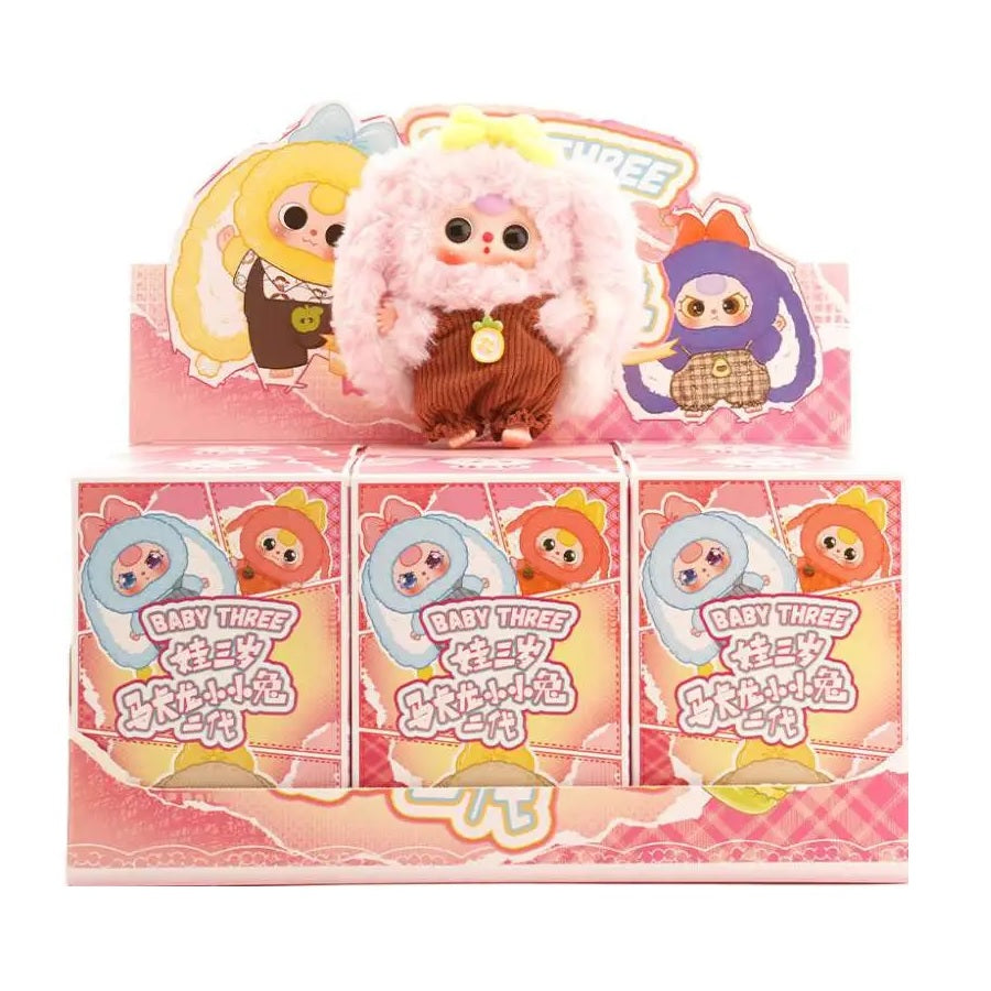BABY THREE Macaron Cute Bunny V2 Series Plush Pendant [1 Blind Box] - Fugitive Toys