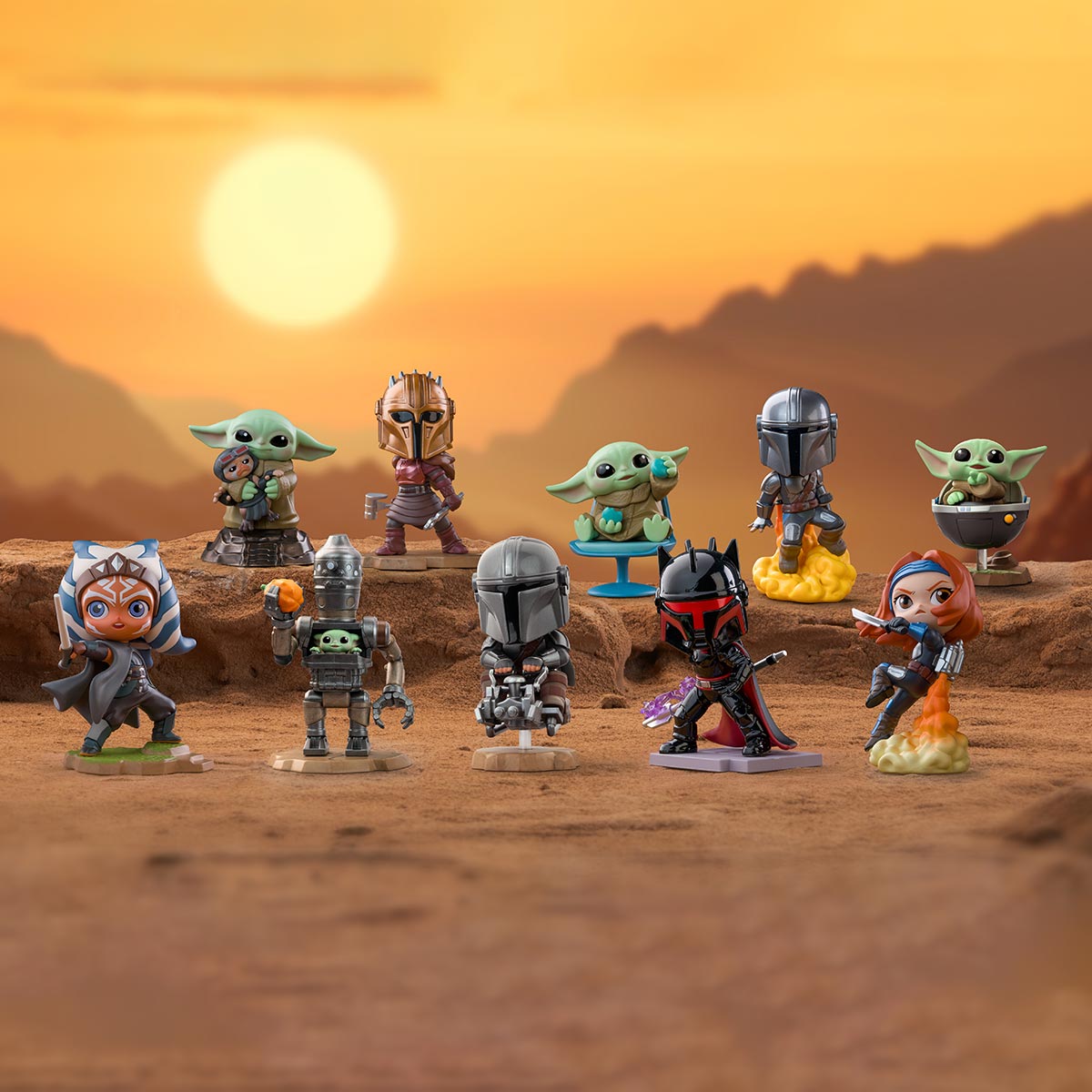 POP MART STAR WARS Mandalorian Series Figures [1 Blind Box] - Fugitive Toys