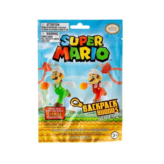 Super Mario Bros. Backpack Buddies Series 2 [1 Blind Bag] - Fugitive Toys