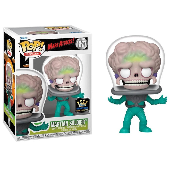 Mars Attacks Pop! Vinyl Figure Martian Soldier [Specialty Series] [1877] - Fugitive Toys