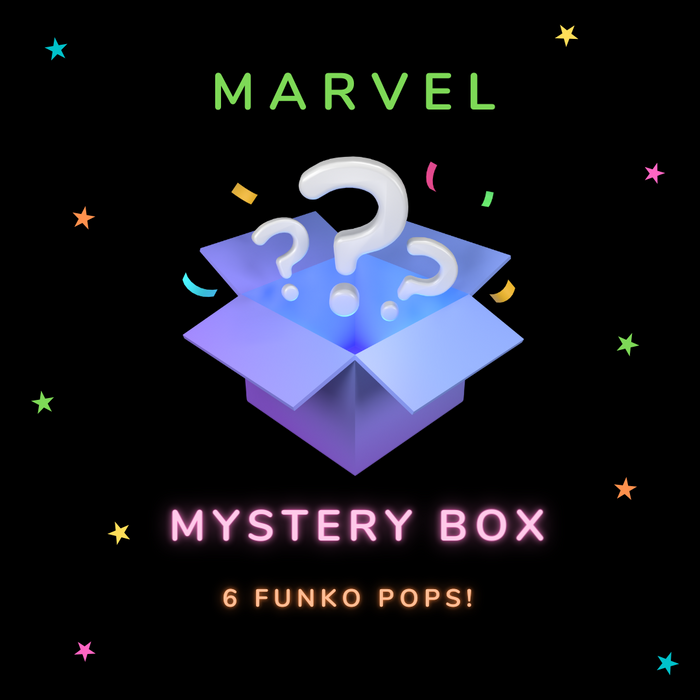 MARVEL Mystery Box [6 Random Funko Pops!] - Fugitive Toys