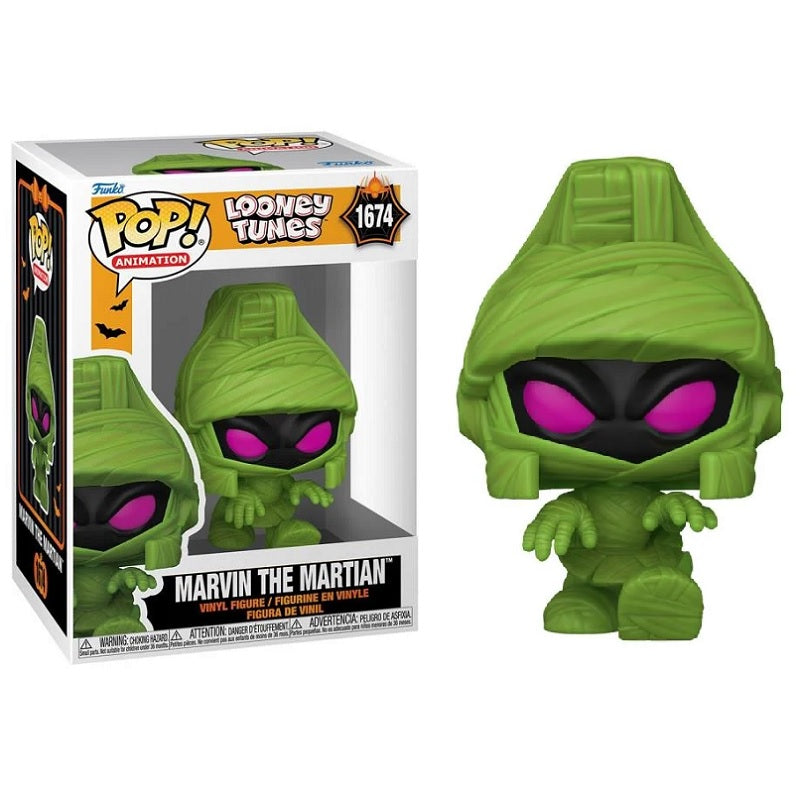 Looney Tunes Pop! Vinyl Figure Marvin the Martian in Mummy Costume [1674] - Fugitive Toys