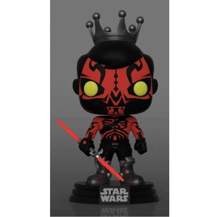 Freddy Funko Pop! Vinyl FIgure Glow Darth Maul [Star Wars] [Fundays 2022 Blacklight Battle [SE] - Fugitive Toys
