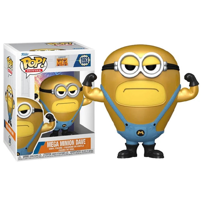 Despicable Me 4 Pop! Vinyl Figure Mega Minion Dave [1553] - Fugitive Toys