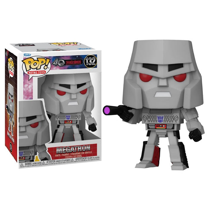Transformers 40th Anniversary Pop! Vinyl Figure Megatron [132] - Fugitive Toys
