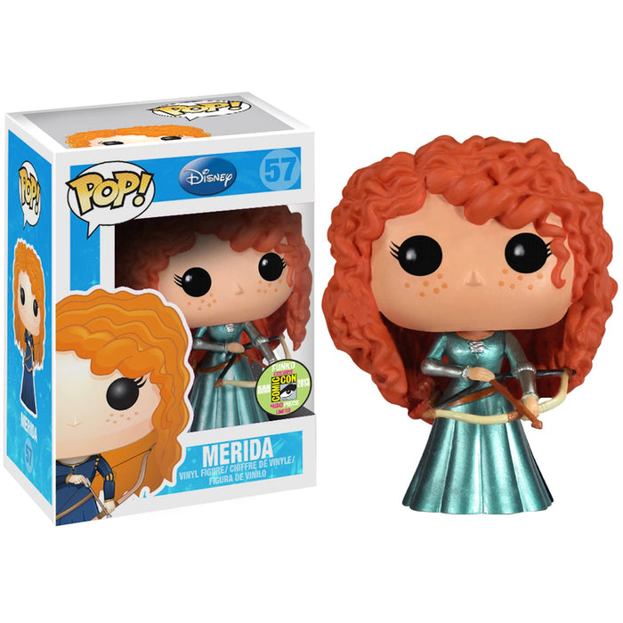 Disney Pop! Vinyl Figure Merida [Metallic] [Brave] [SDCC 2013 Exclusive] [57] - Fugitive Toys