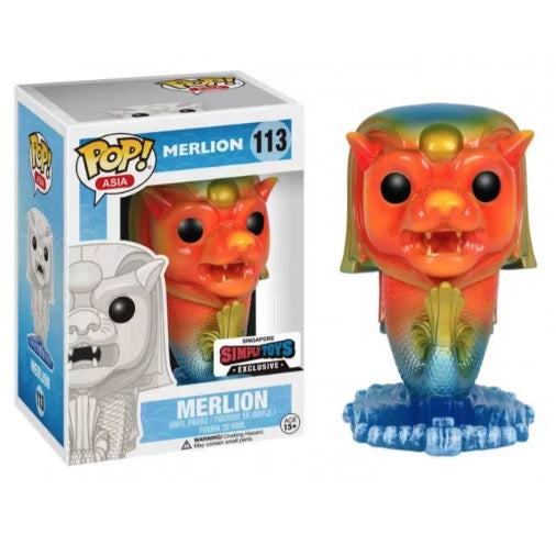 Asia Pop! Vinyl Figure Merlion [Rainbow Sunburst] [113] - Fugitive Toys