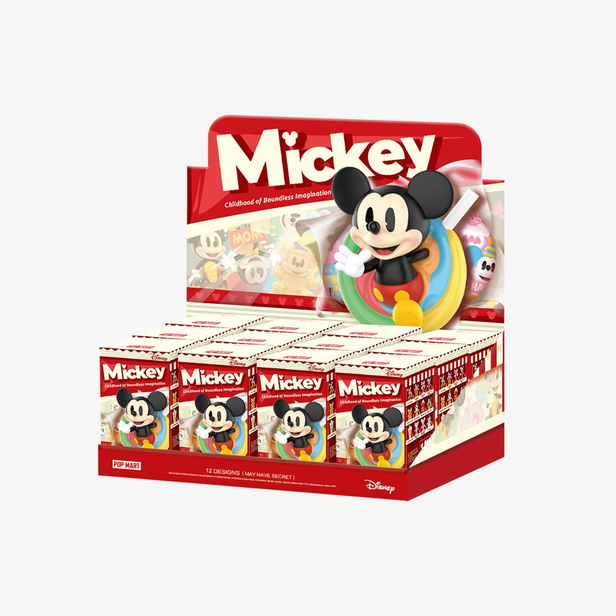 POP MART Disney Mickey Childhood of Boundless Imagination Series Figures [1 Blind Box] - Fugitive Toys