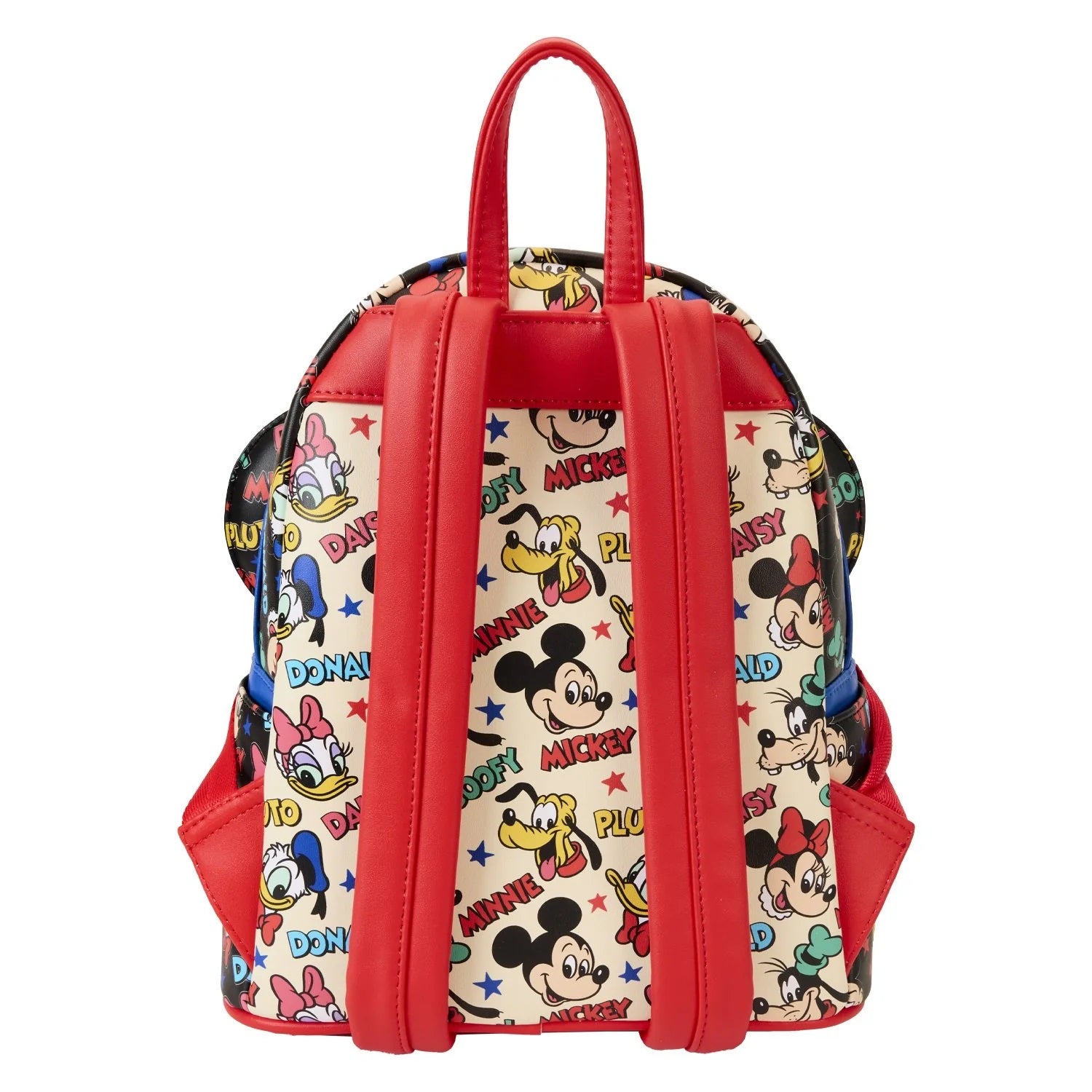 Loungefly x Disney Mickey & Friends Classic All-Over Print Mini Backpack With Ear Headband - Fugitive Toys