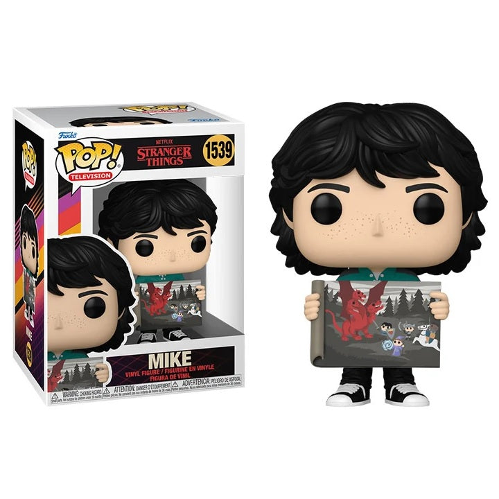 Stranger Things Pop! Vinyl Figure Mike with Will's Painting [1539] - Fugitive Toys