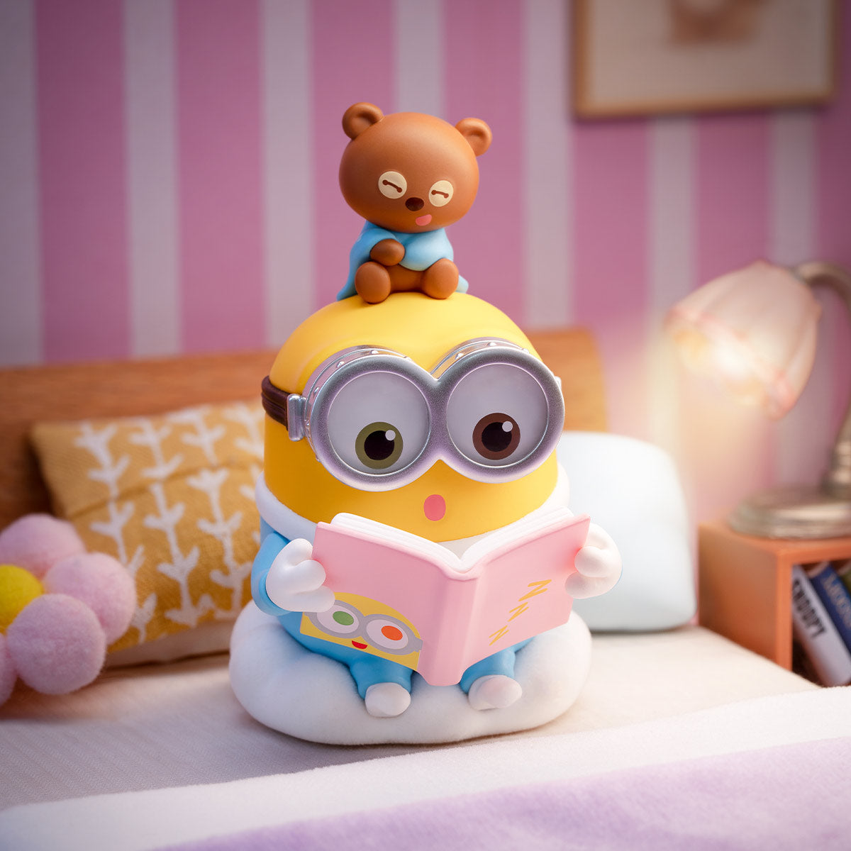 POP MART Minions Bedtime Stories by Bob and Tim Serie Figuren Ganzes Set Deko Zubehör Geschenk POP MART Minions Bedtime Stories by Bob and Tim Serie Figuren Ganzes Set Deko Zubehör Geschenk