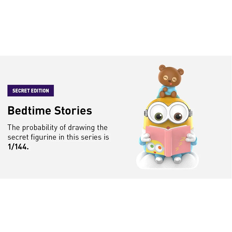 POP MART Minions Bedtime Stories by Bob and Tim Series Figures [1 Sealed Case] - Fugitive Toys