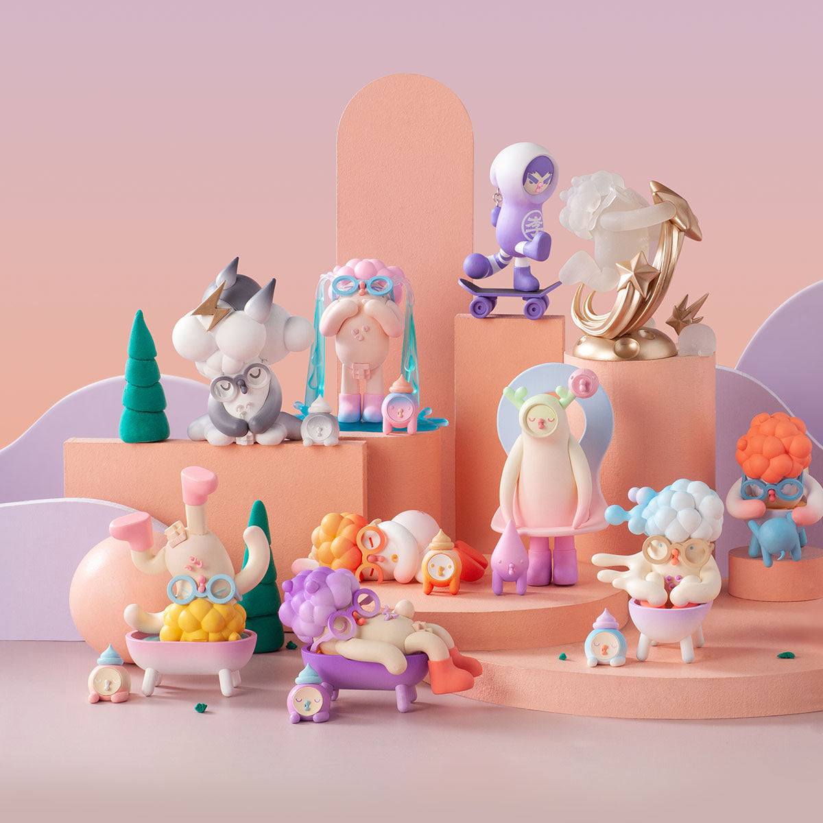 POP MART MODOLI Mood Weather Series [1 Blind Box] - Fugitive Toys