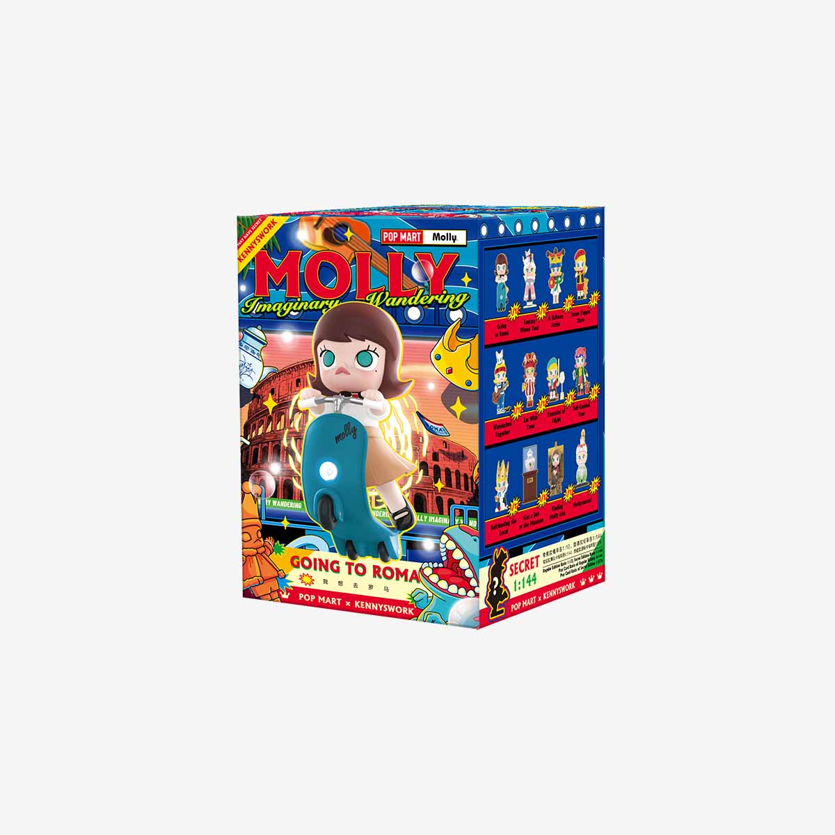 POP MART MOLLY Imaginary Wandering Series [1 Blind Box] - Fugitive Toys