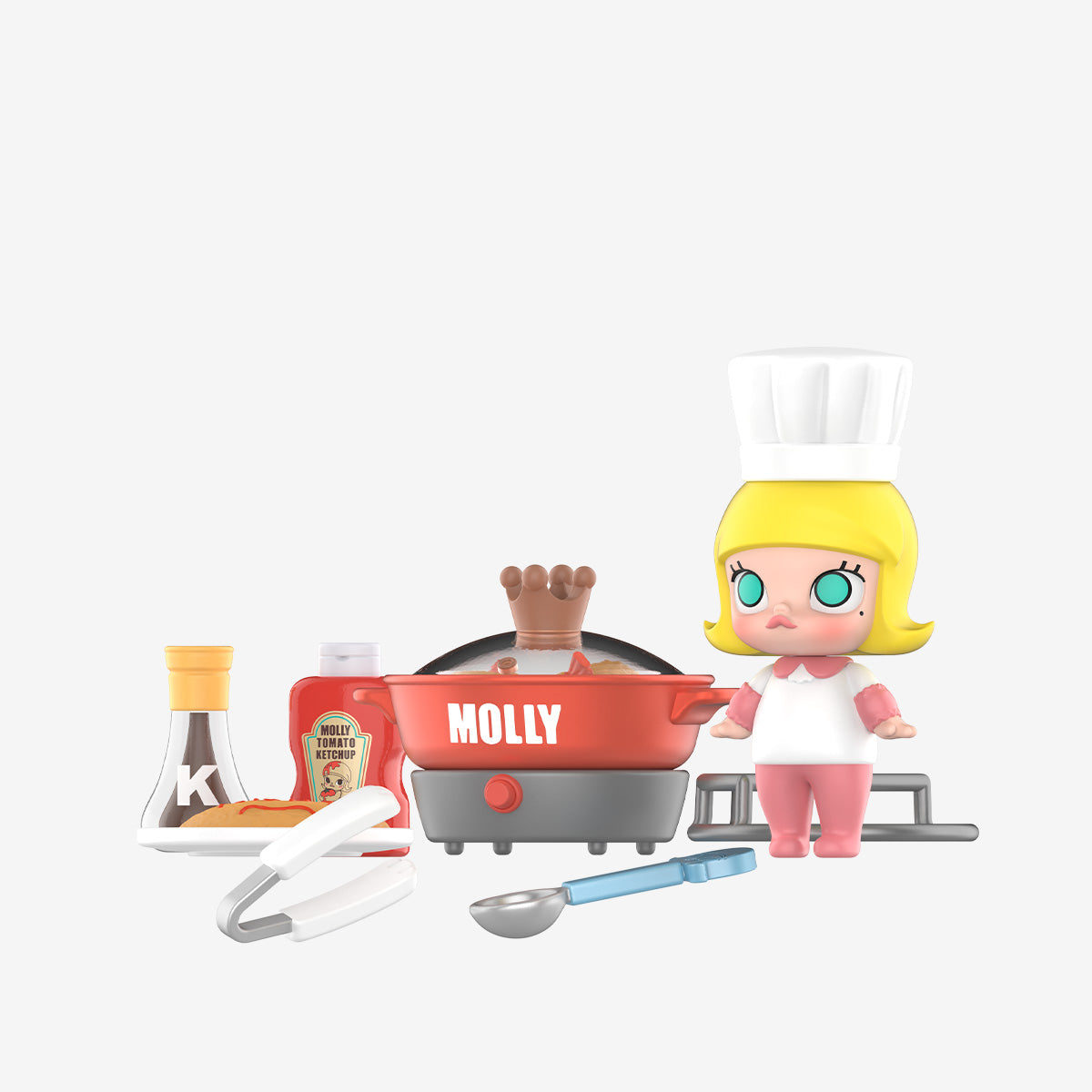 POP MART MOLLY Cooking Series Prop [1 Blind Box] - Fugitive Toys