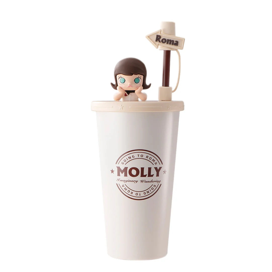 POP MART POP MART Molly Imaginary Wandering Series Straw Cup - Fugitive Toys