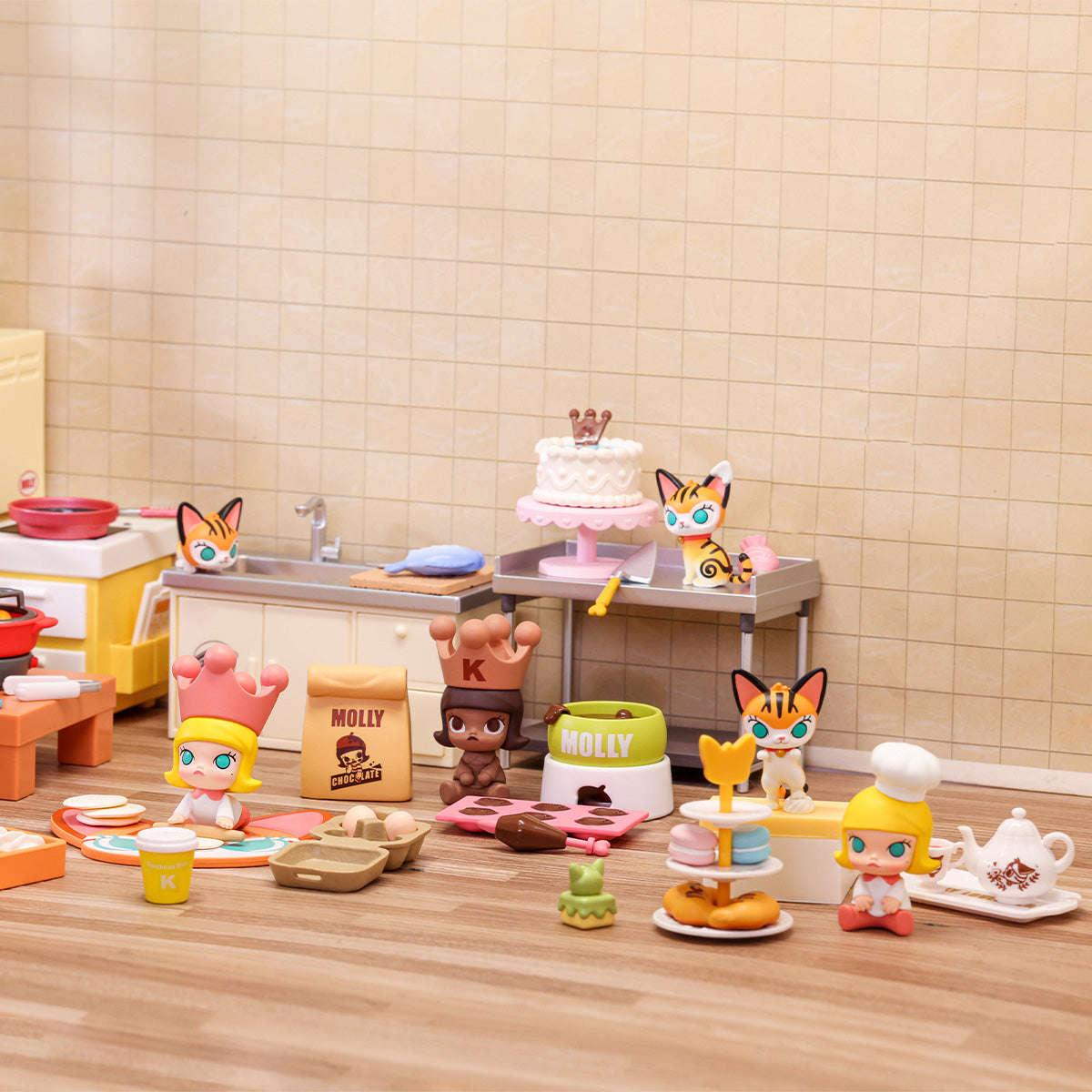 POP MART MOLLY Cooking Series Prop [1 Blind Box] - Fugitive Toys