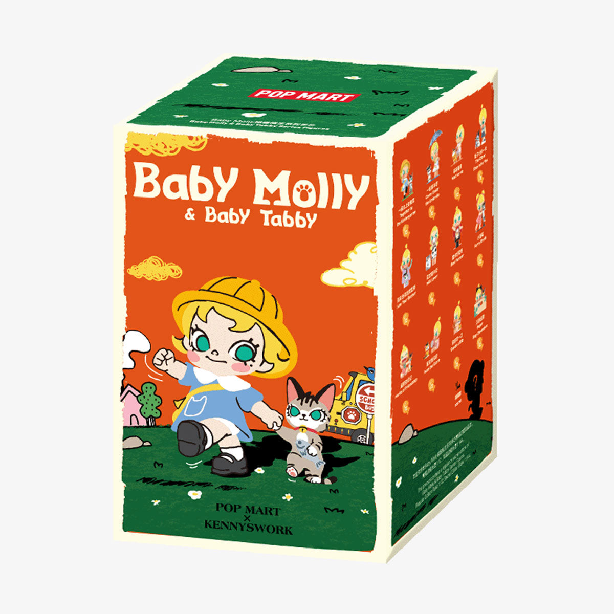 POP MART Baby Molly & Baby Tabby Series Figures [1 Sealed Case] - Fugitive Toys