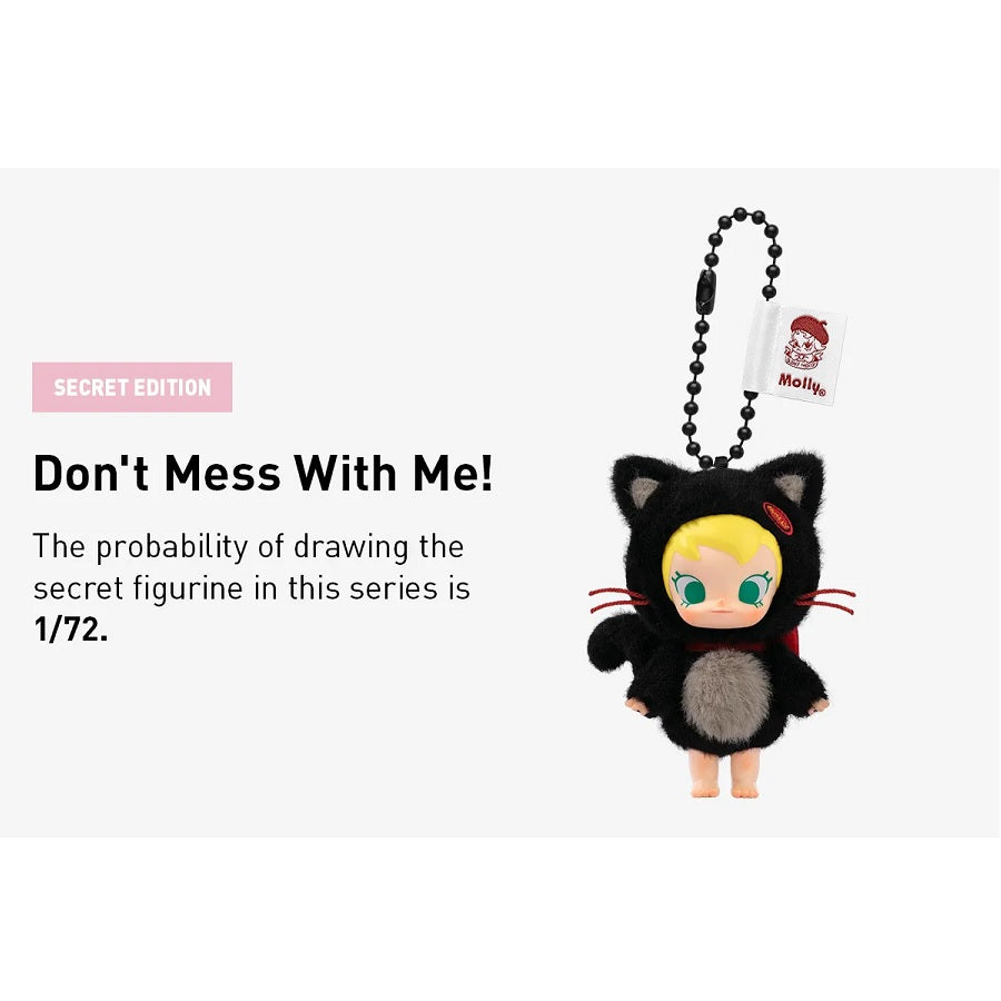 POP MART Baby Molly Pocket Friends Series-Vinyl Plush Pendant [1 Blind Box] - Fugitive Toys