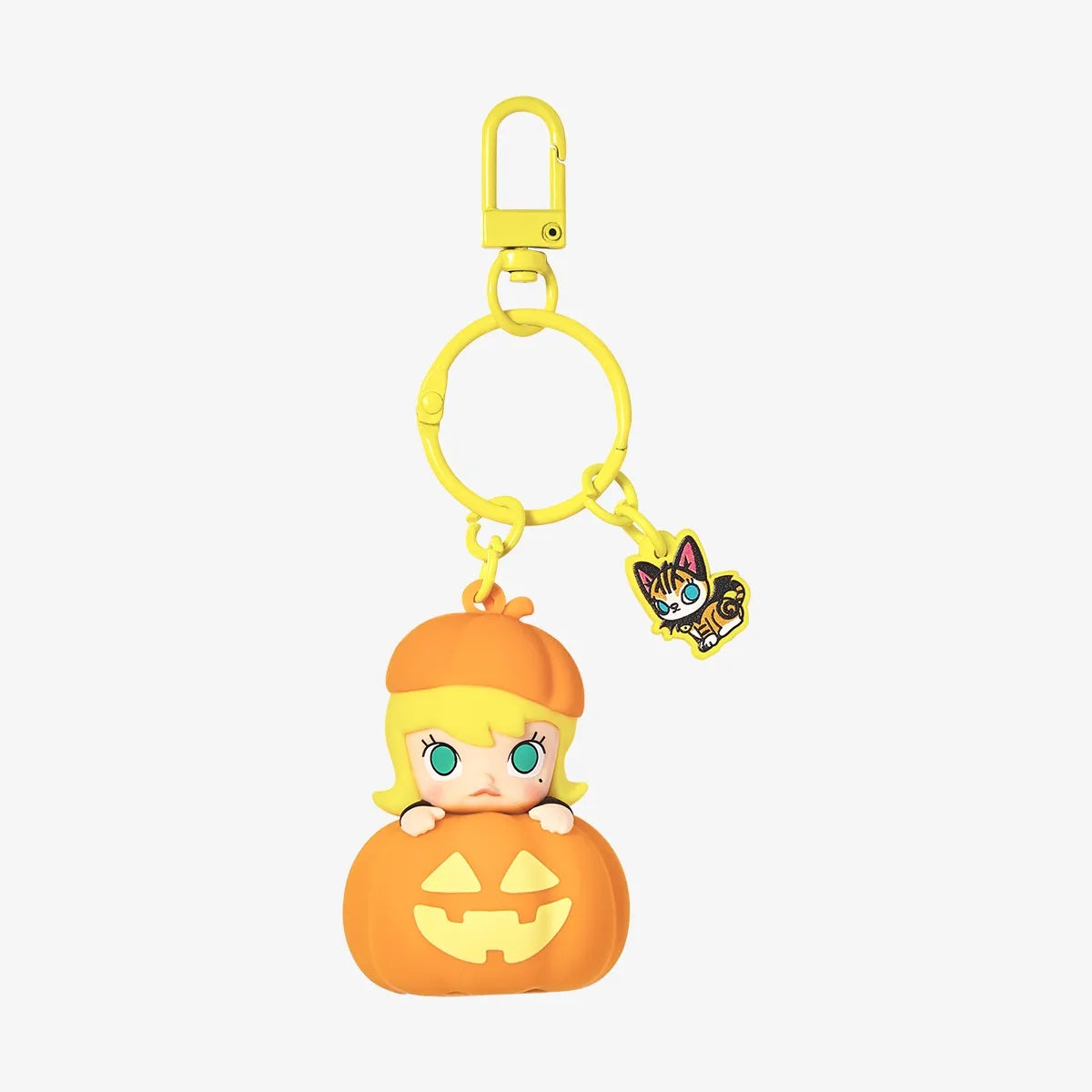 POP MART Happy Halloween Party Series Molly Luminous Pumpkin Pendant - Fugitive Toys