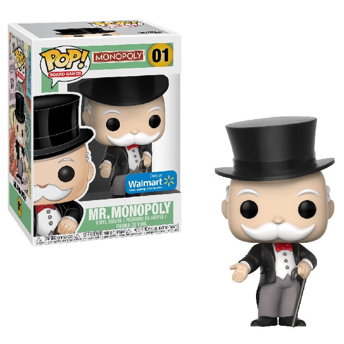 Board Games Pop! Vinyl Figure Mr. Monopoly [01] - Fugitive Toys