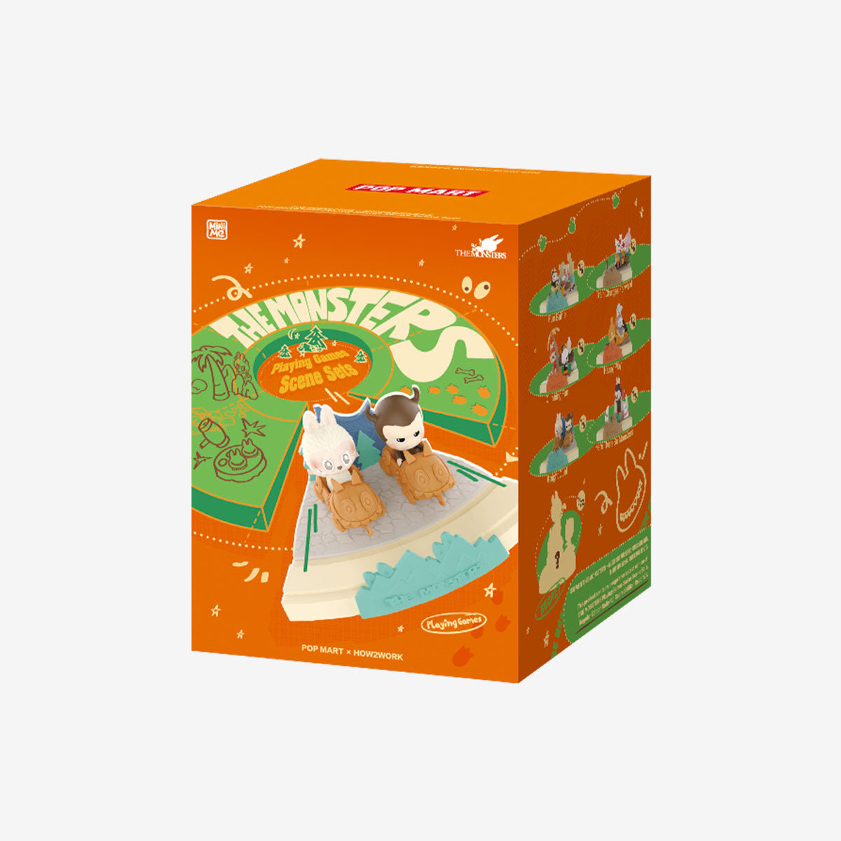 POP MART THE MONSTERS Playing Games Series Scene Sets [1 Blind Box] - Fugitive Toys