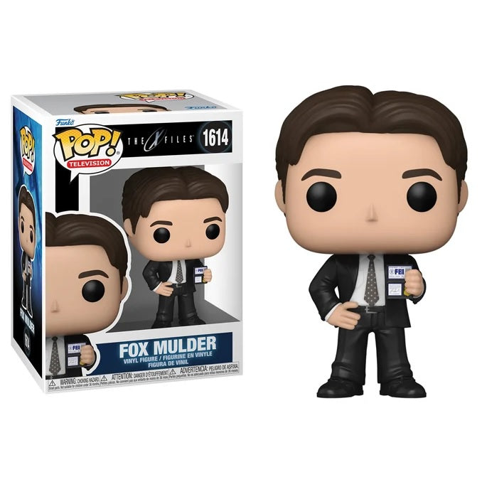 The X-Files Pop! Vinyl Figure Fox Mulder [1614] - Fugitive Toys