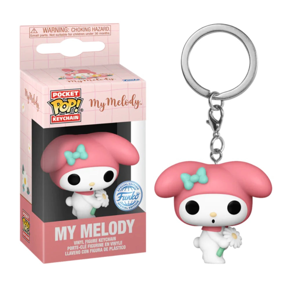 Sanrio Pocket Pop! Keychain My Melody with Flower [Special Edition] - Fugitive Toys