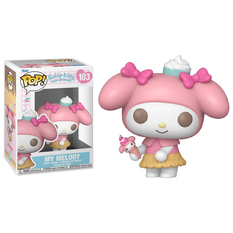 Hello Kitty and Friends Pop! Vinyl Figure My Melody with Ice Cream [103] - Fugitive Toys
