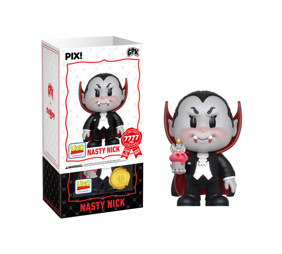 Thrilljoy PIX! Nasty Nick [Garbage Pail Kids] [UCC Exclusive] [LE7777] - Fugitive Toys