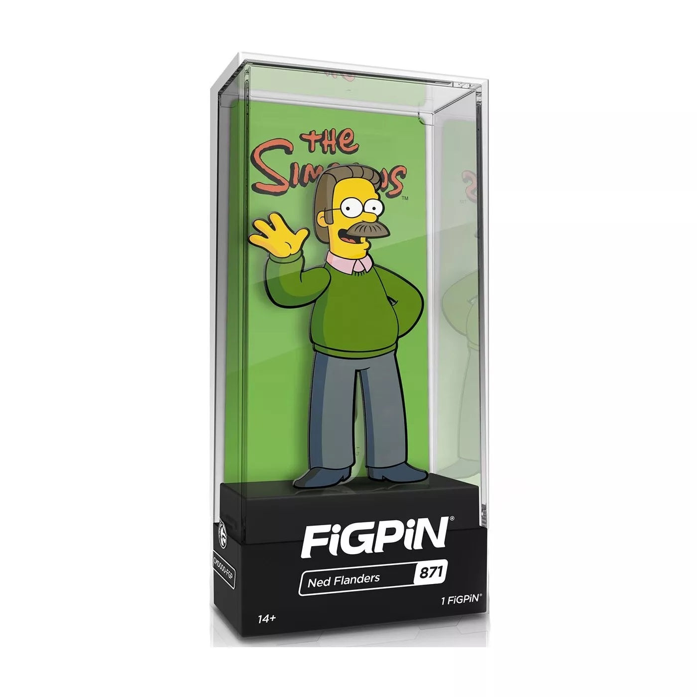 The Simpsons: FiGPiN Enamel Pin Ned Flanders [871] - Fugitive Toys