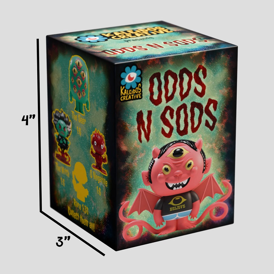 Kaleidos Creative Presents Odds N Sods [1 Blind Box] - Fugitive Toys