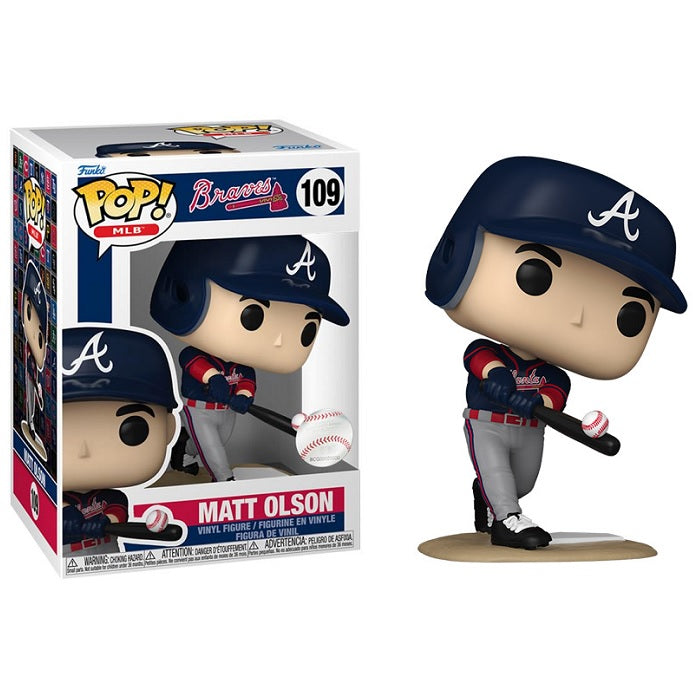 MLB Pop! Vinyl Figure Matt Olson [Atlanta Braves] [109] - Fugitive Toys