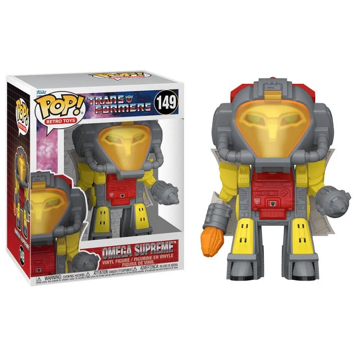 Transformers Retro Toys Pop! Vinyl Figure Omega Supreme [6-Inch] [149] - Fugitive Toys