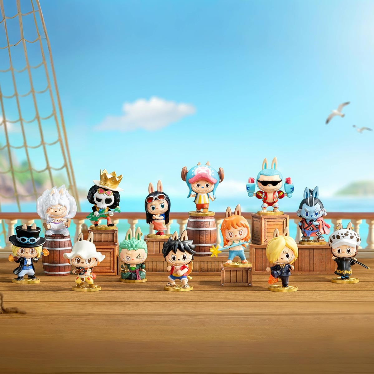 POP MART THE MONSTERS × One Piece Series Figures [1 Blind Box] - Fugitive Toys