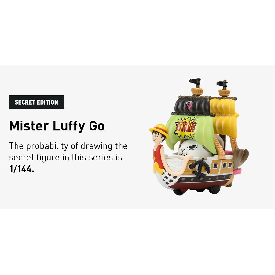 POP MART One Piece - The Grand Line Series Vehicles [1 Sealed Case] - Fugitive Toys