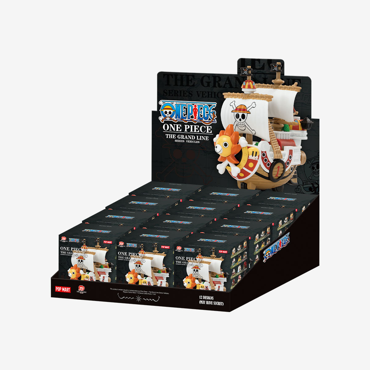 POP MART One Piece - The Grand Line Series Vehicles [1 Sealed Case] - Fugitive Toys