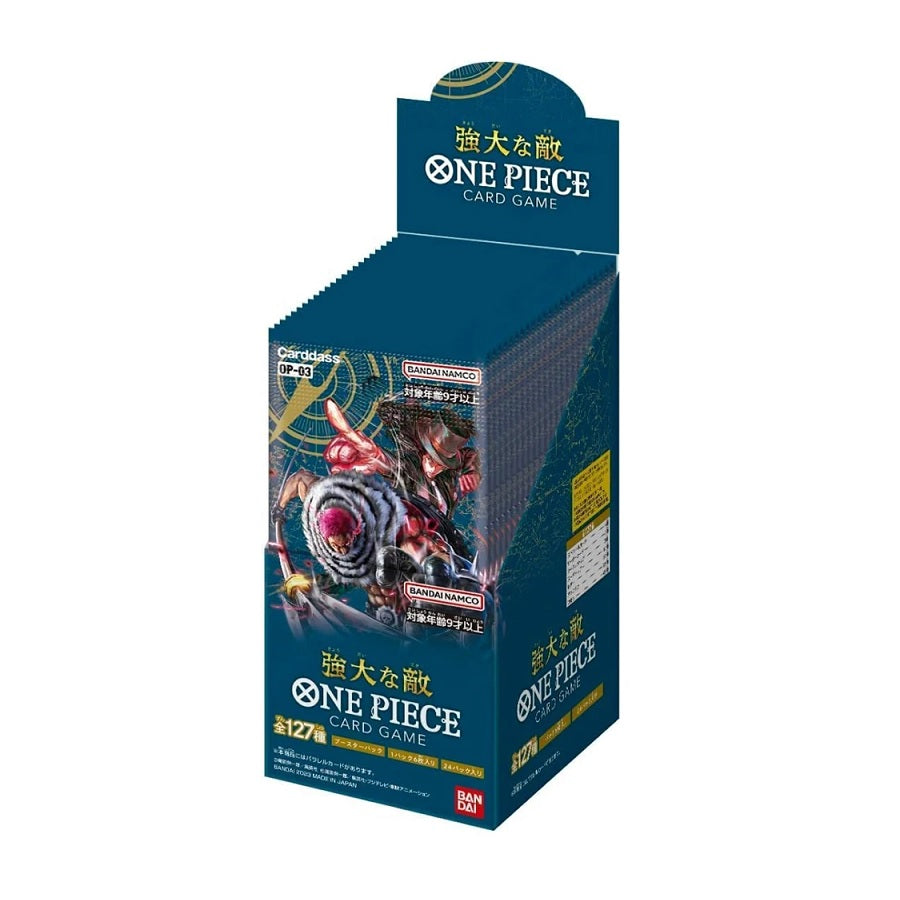 One Piece Card Game Mighty Enemies Booster Box (Japanese) (OP-03) One Piece Card Game Mighty Enemies Booster Box (Japanese) (OP-03)