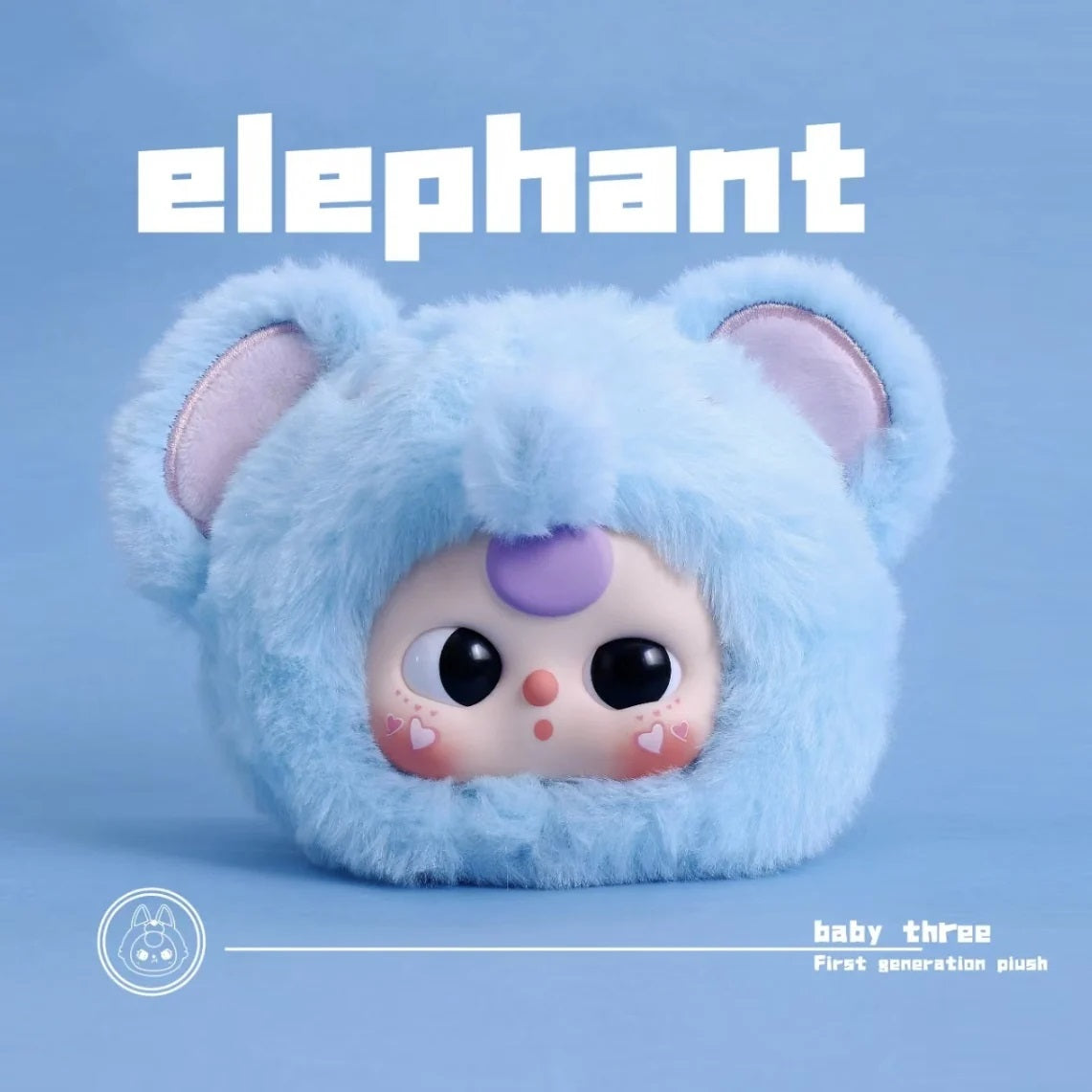 BABY THREE The Original Plush -Upgraded Version-  [1 Blind Box] - Fugitive Toys