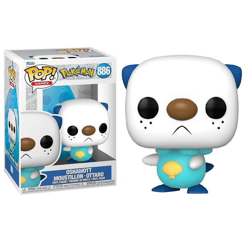 Pokemon Pop! Vinyl Figure Oshawott [886] - Fugitive Toys