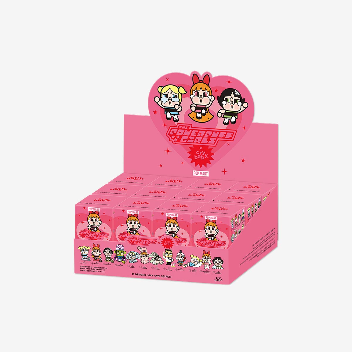 POP MART CRYBABY x Powerpuff Girls Series Figures [1 Blind Box] - Fugitive Toys
