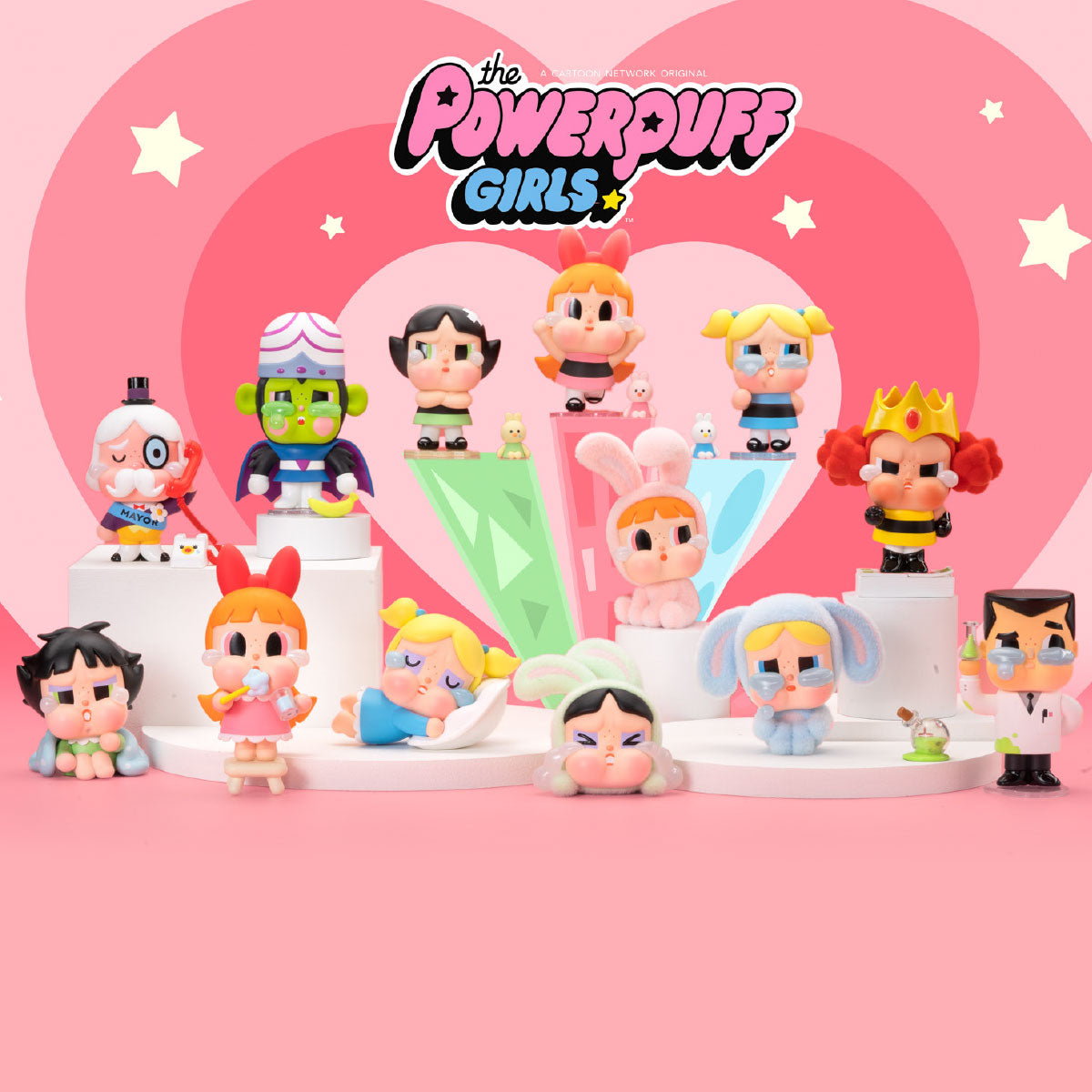 POP MART CRYBABY x Powerpuff Girls Series Figures [1 Blind Box] - Fugitive Toys