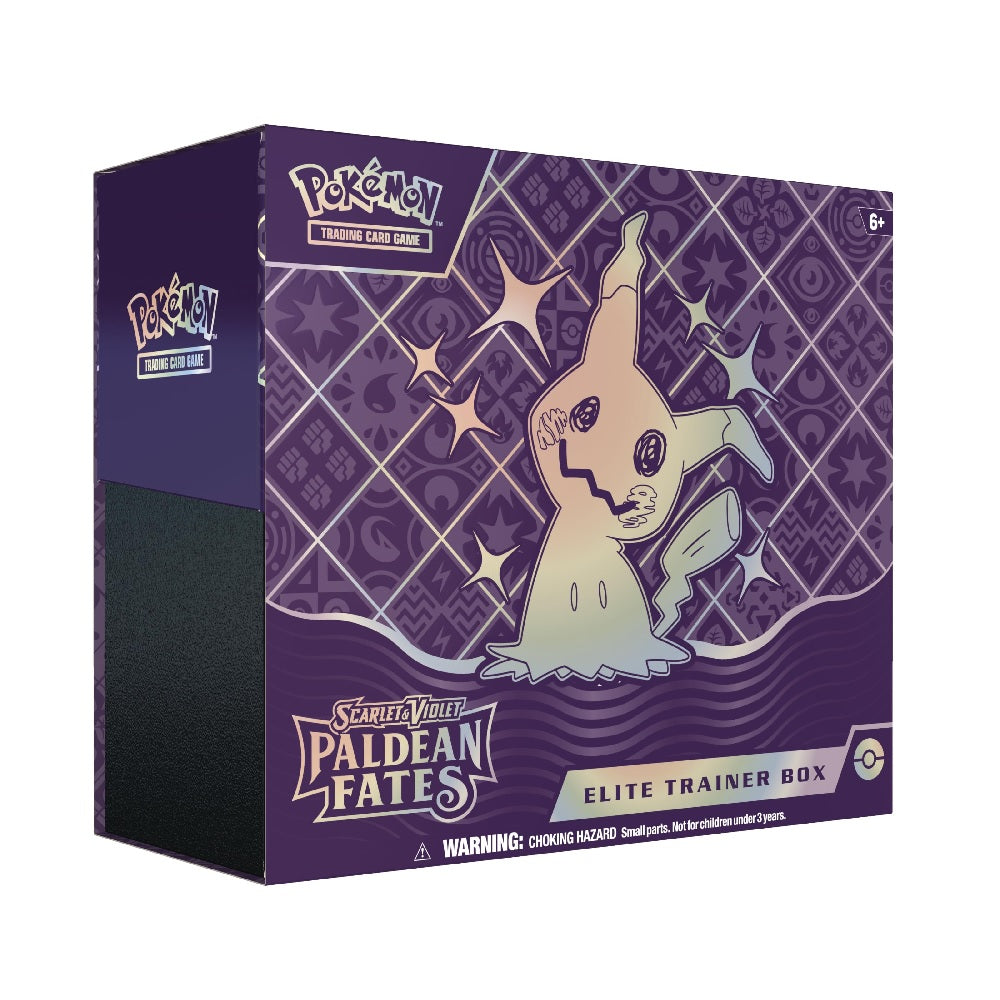 Pokemon Trading Card Game Scarlet & Violet Paldean Fates Elite Trainer Box - Fugitive Toys